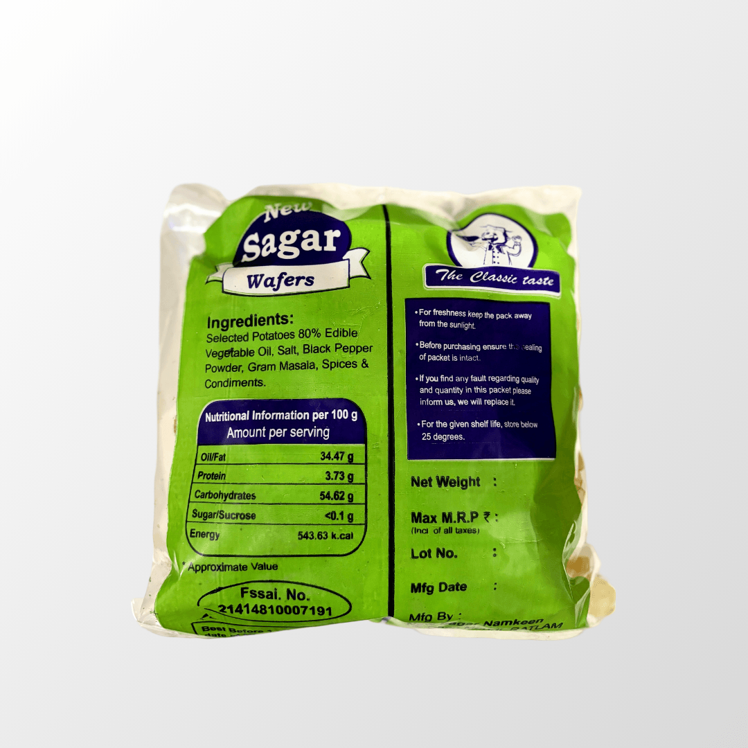 Gold Namkeen's black pepper Best potato chips 