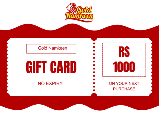 Gold Namkeen Gift Card